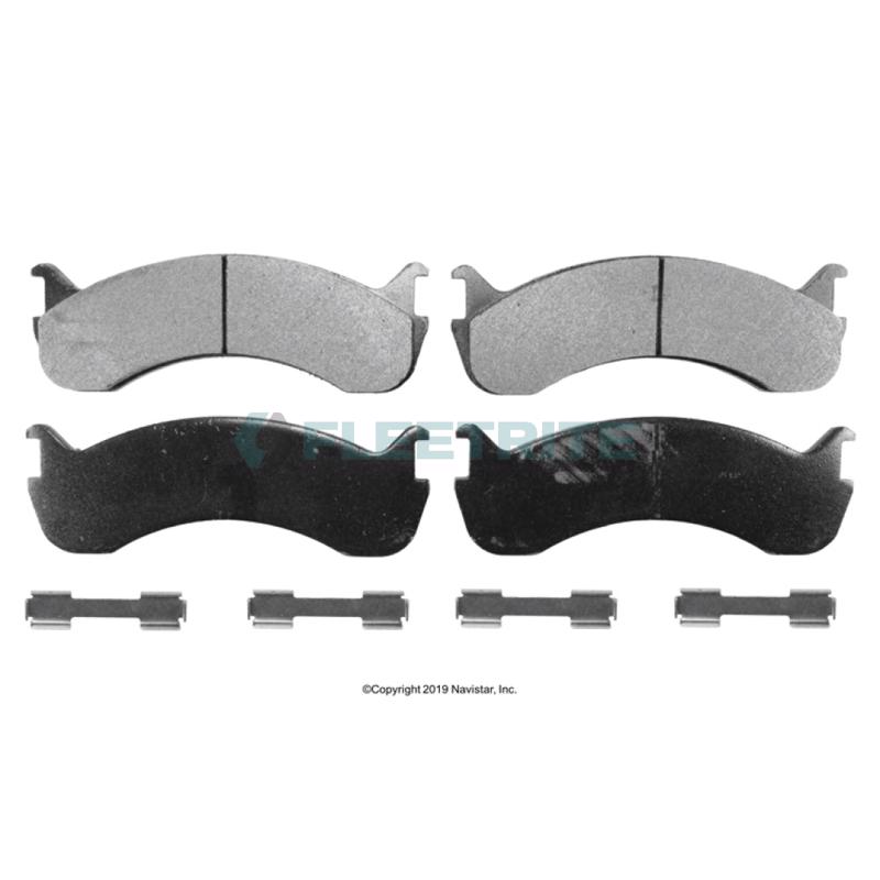 Fleetrite | FLTH786A - Fleetrite Brake Pad, Hydraulic With Hardware Kit